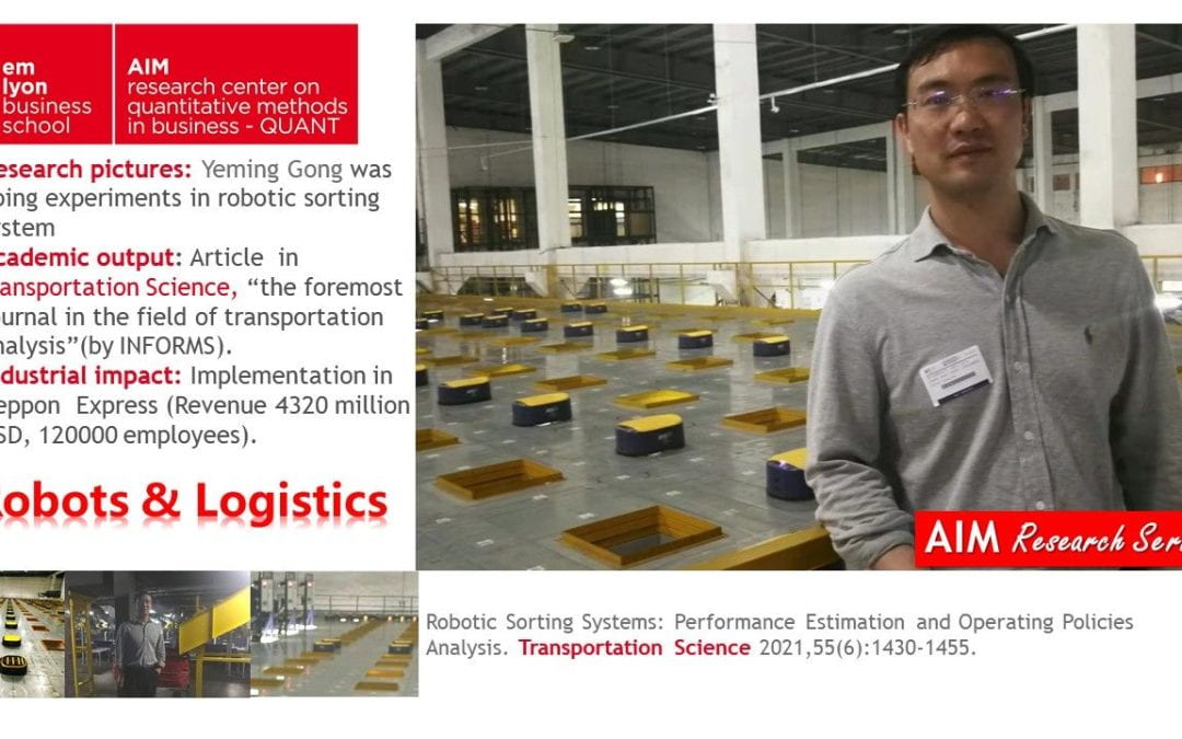“Robots & Logistics ”  — Prof. Yeming Gong
