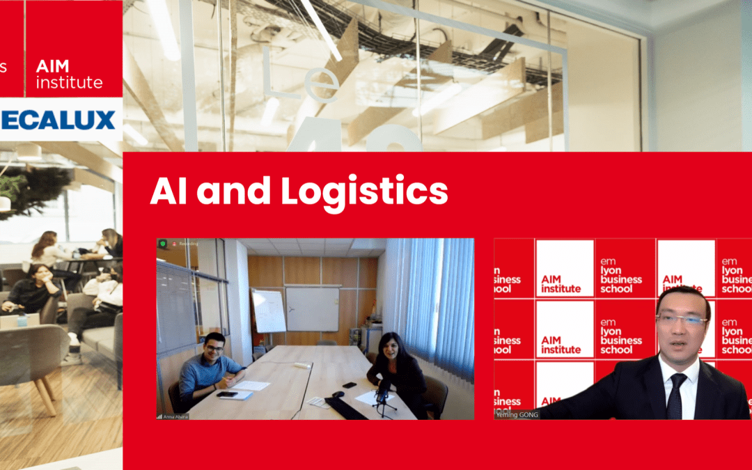 emlyon business school dialogues with industry in AI logistics!